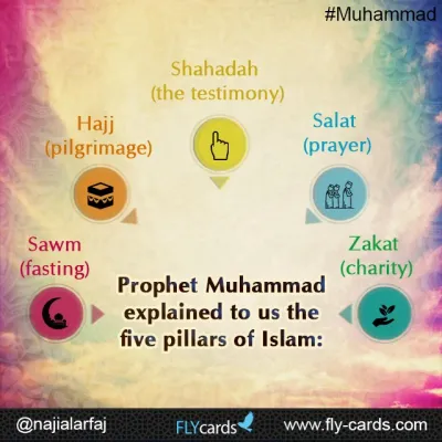 Prophet Muhammad explained to us the five pillars of Islam