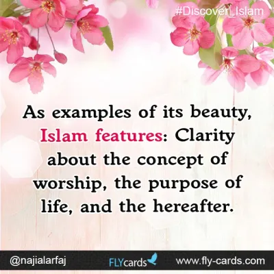 as examples of its beauty islam features