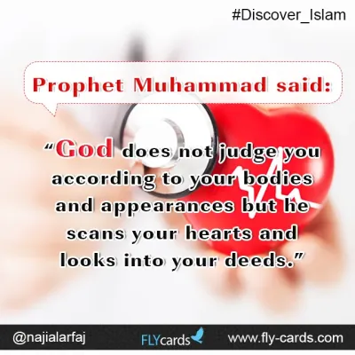 God does not judge you according to your bodies