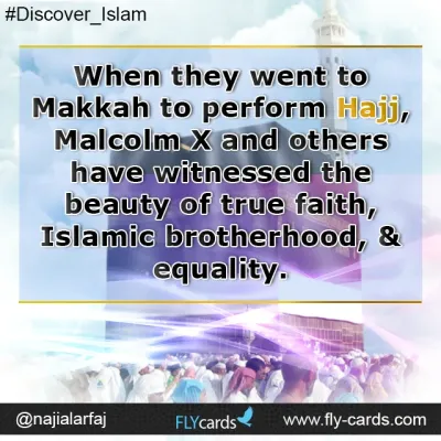 when they went to mekkah to preform hajj...