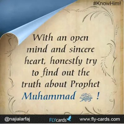 With an open mind