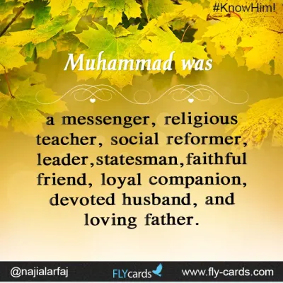 Muhammad was a messenger