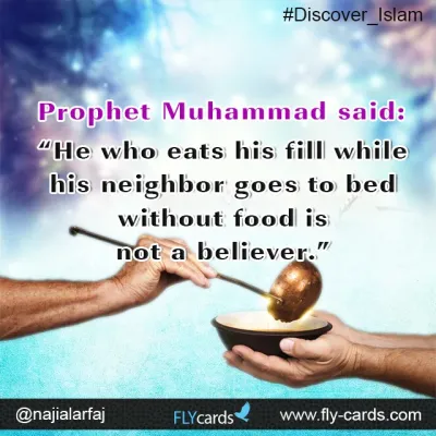 He who eats his fill