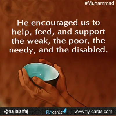 feed and support the weak