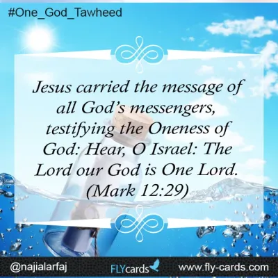 Jesus carried the message of all god's messengers