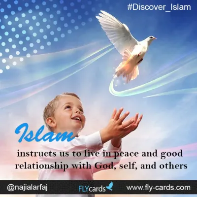 Islam instructs us to live in peace