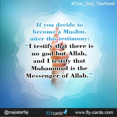 If you decide to become a Muslim