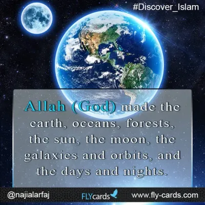Allah made the earth