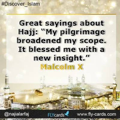 Great saying about hajj