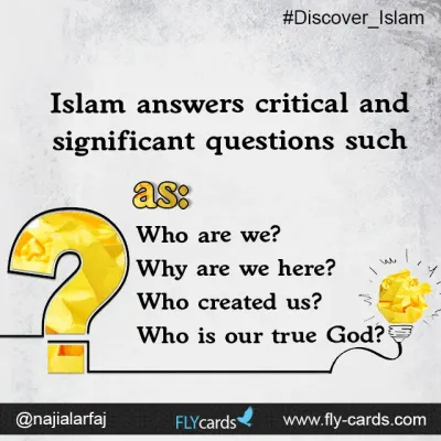 naji al-arfaj card -93islam answers critical and significant questions such as
