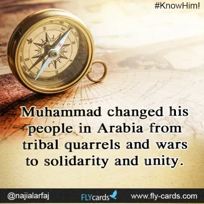 from tribal quarrels and wars to solidarity and unity