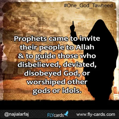 prophets came to invite people to allah