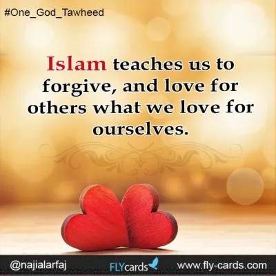 Islam teaches us to forgive