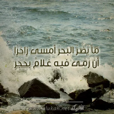 ما يضر البحر