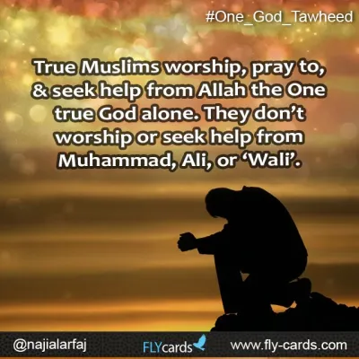 True muslims worship