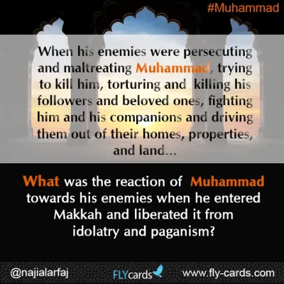 When Muhammad enemies were persecuting