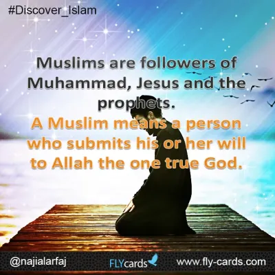 Muslims are followers of Muhammad