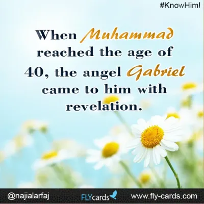 Gabriel came to him with revelation